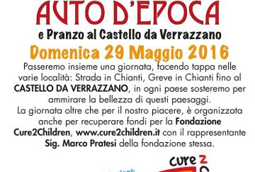 Tour del Chianti con auto d'epoca e pranzo al Castello da Verrazzano